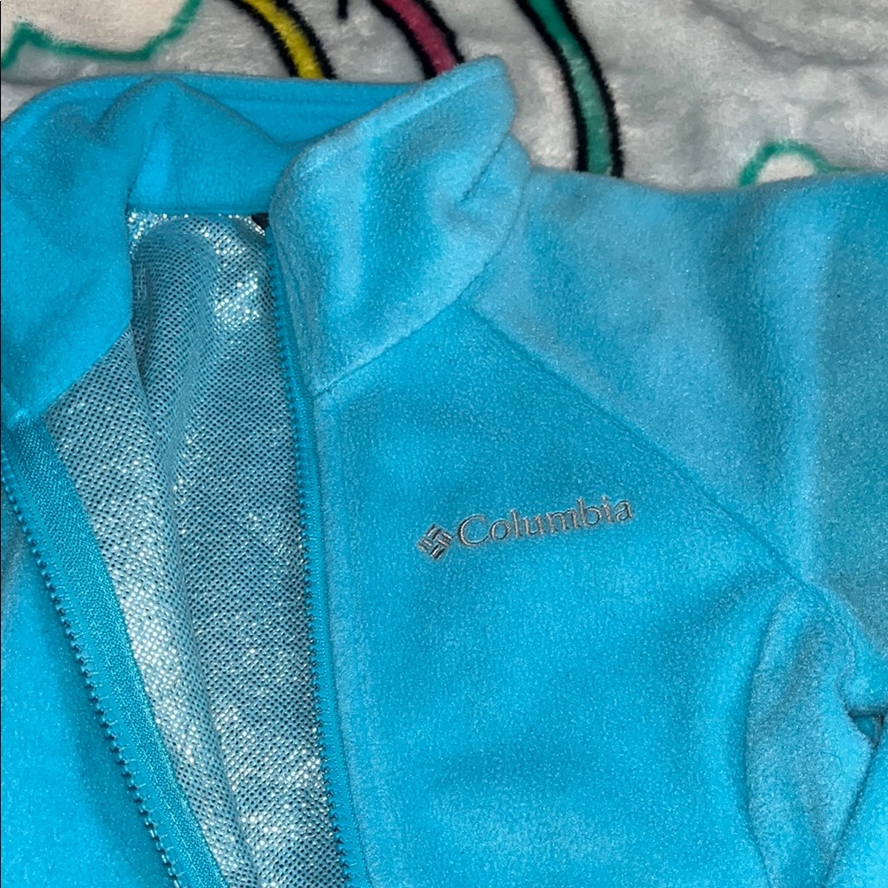 Columbia Blue Fleece Jacket - Picture 2 of 7